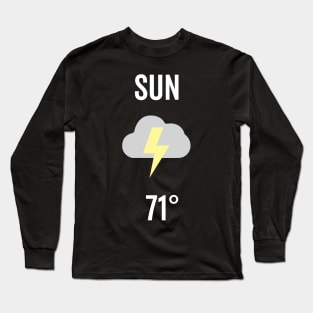 Sunday Weather Costume Long Sleeve T-Shirt